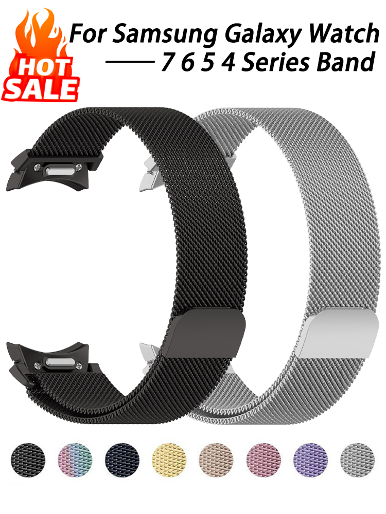 Milanese Loop Magnetic - สายนาฬิกา Milanese Loop สำหรับ Samsung Galaxy