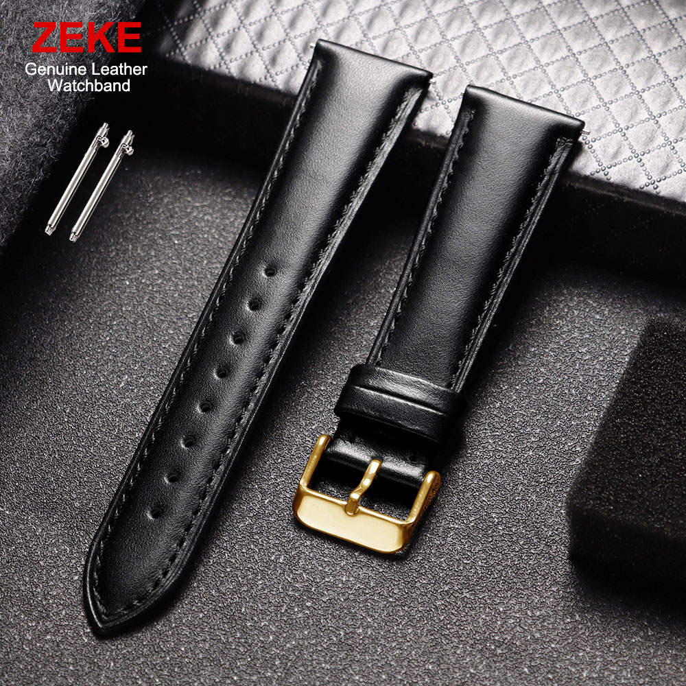 Leather Strap Quick Release - สายนาฬิกาหนังแท้ ขนาด 12 มม. 14 มม.