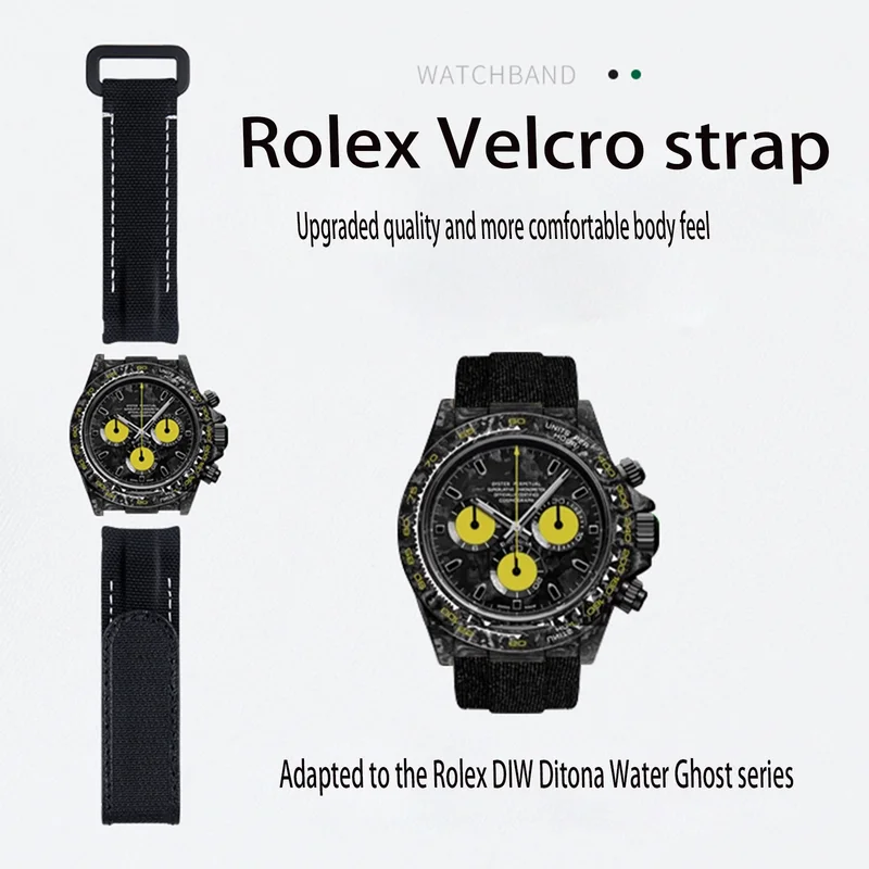 Curved Spring Bar - 20 มม.ปลายโค้ง 2 สปริงบาร์การเชื่อมต่อผ้าไนลอนหนังนาฬิกาสําหรับ Rolex สายคล้อง