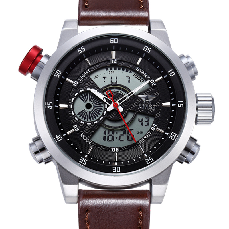 Citizen Watch Promaster - ใหม่ AMST แบรนด์หรูผู้ชายควอตซ์ LED นาฬิกาผู้ชายแฟชั่น Casual