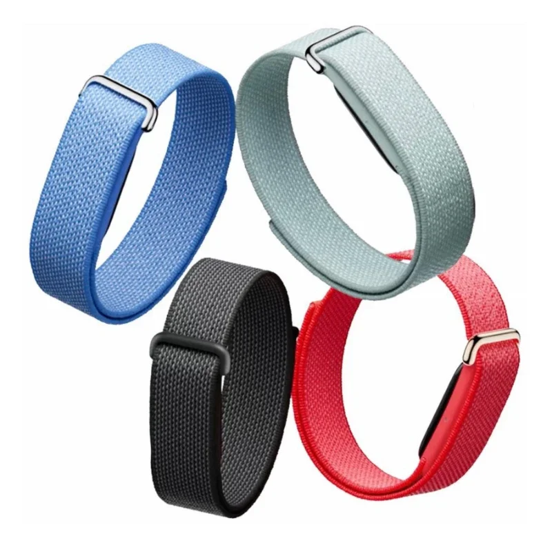 Sport Loop Velcro - สายรัดไนลอนสำหรับ Google Fitbit Air หลายสี ปรับได้
