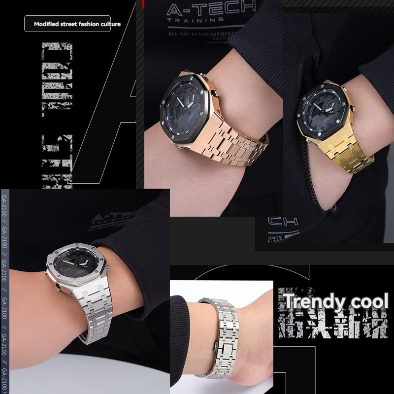 สำหรับนาฬิกา Casio G-SHOCK รุ่ - Casio Watch G-Shock Ga-2100 บทวิจารณ์และราคา