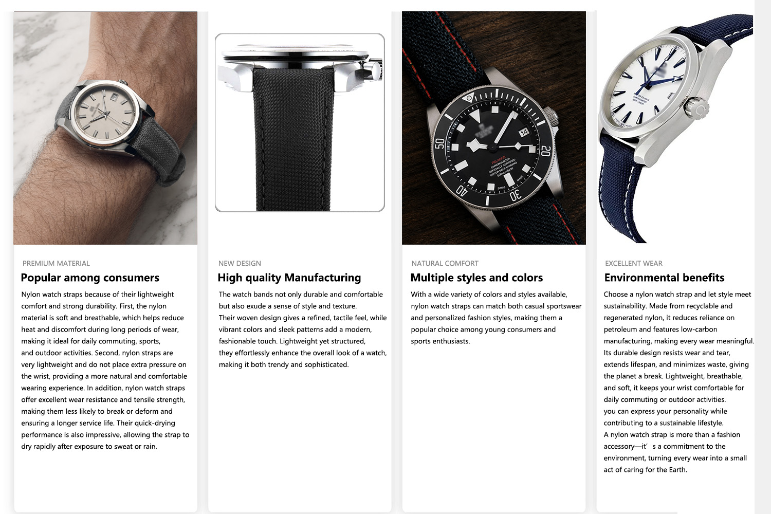 สายนาฬิกาไนลอนพรีเมียม, ขนาด 1 - Suede Strap Watch บทวิจารณ์และราคา