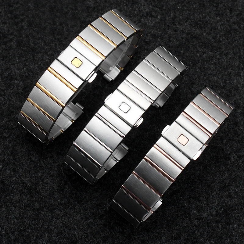 สายนาฬิกาสแตนเลสสตีล 316L ขนาด - Omega Watch Constellation บทวิจารณ์และราคา