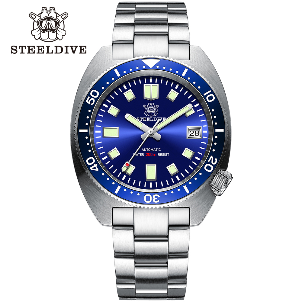 นาฬิกาข้อมือดำน้ำผู้ชาย STEELD - Seiko Watch Prospex บทวิจารณ์และราคา