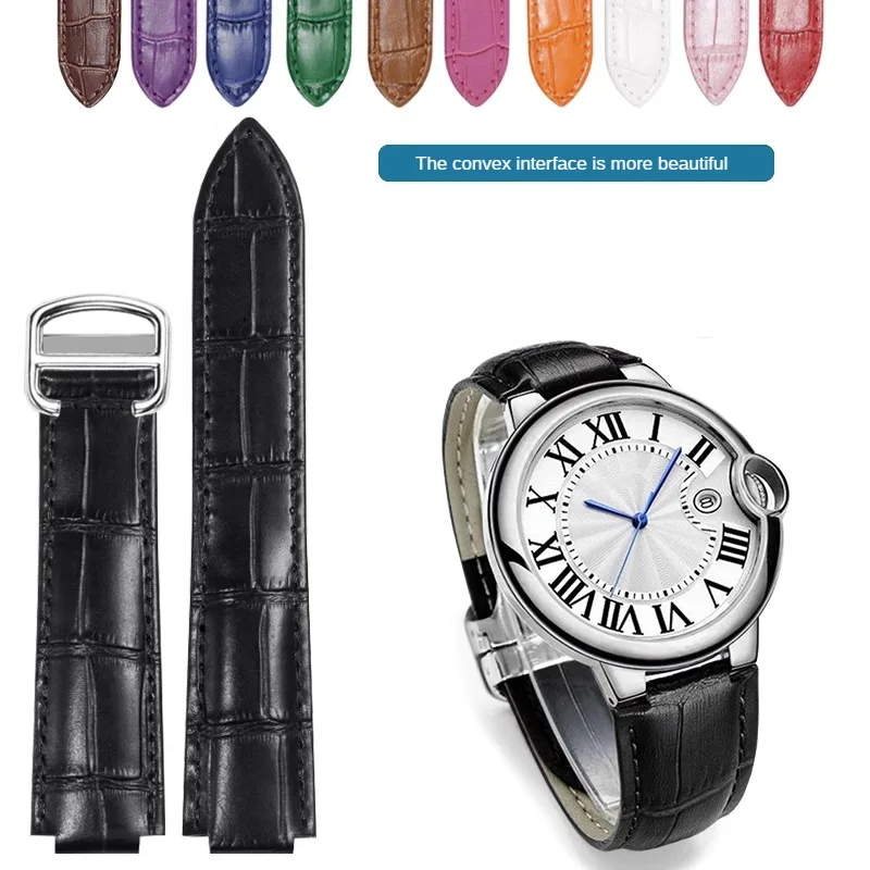 แทนชุดลูกโป่งสีฟ้าสายนาฬิกาหนั - Cartier Watch Ballon Bleu บทวิจารณ์และราคา