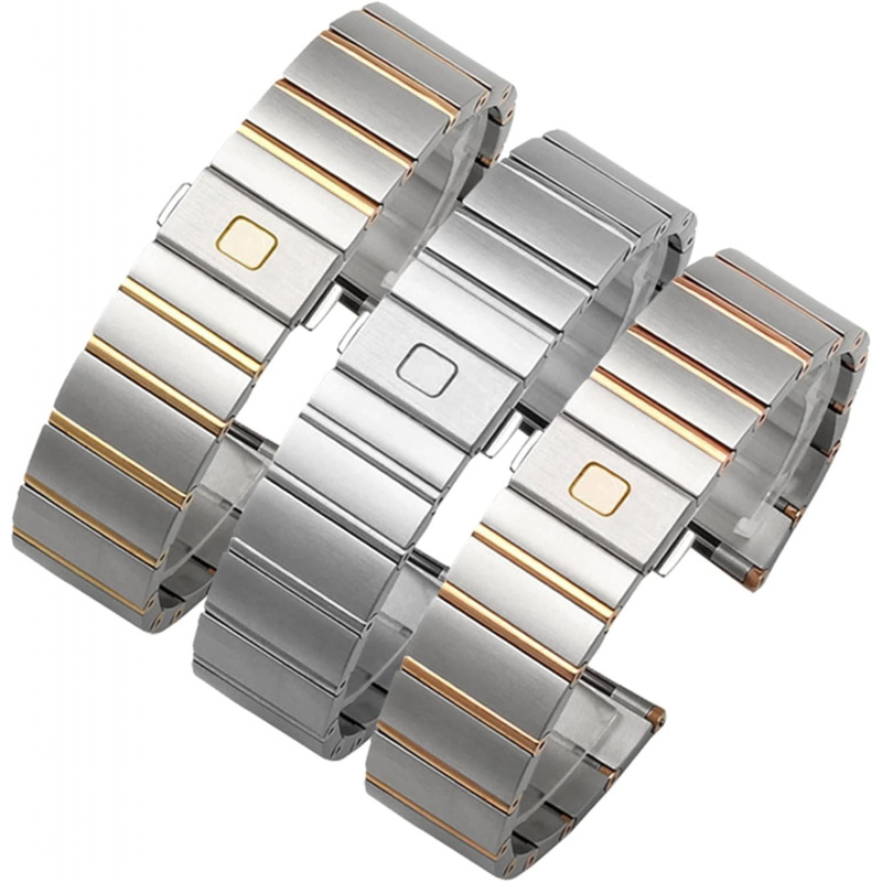 สายนาฬิกาสแตนเลสยูนิเซ็กซ์ 17/ - Omega Watch Constellation บทวิจารณ์และราคา