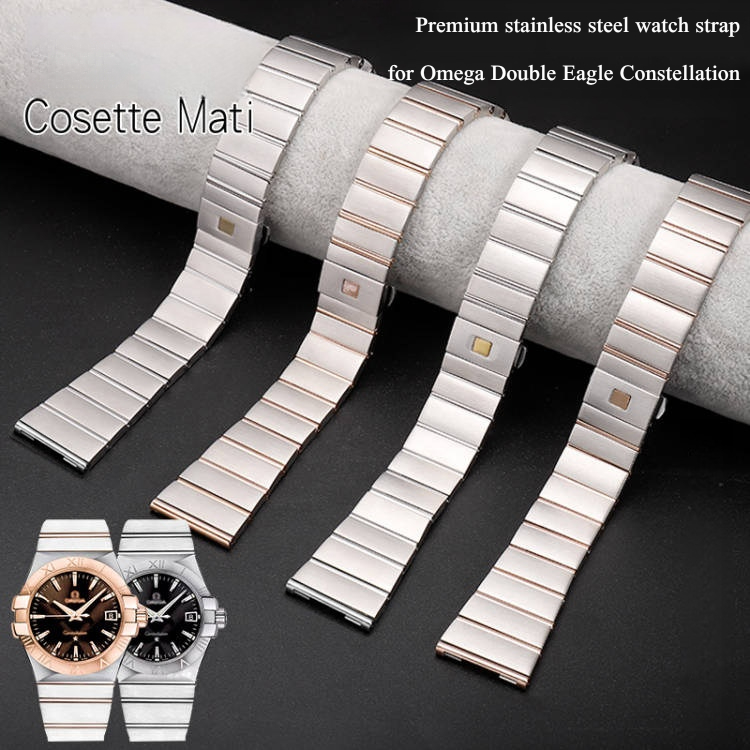 สายสแตนเลสสำหรับนาฬิกา Omega C - Omega Watch Constellation บทวิจารณ์และราคา