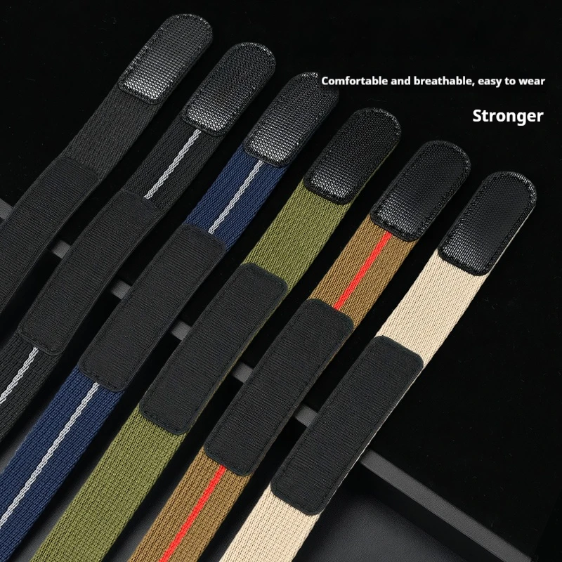 สายไนลอน 20 มม. 22 มม. สำหรับไ - Nato Strap Nylon บทวิจารณ์และราคา