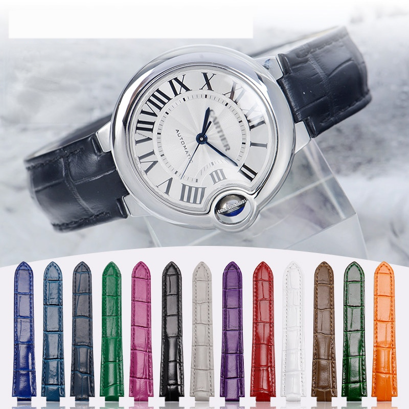 สายนาฬิกาหนังลูกวัวนุ่มระดับพร - Cartier Watch Ballon Bleu บทวิจารณ์และราคา