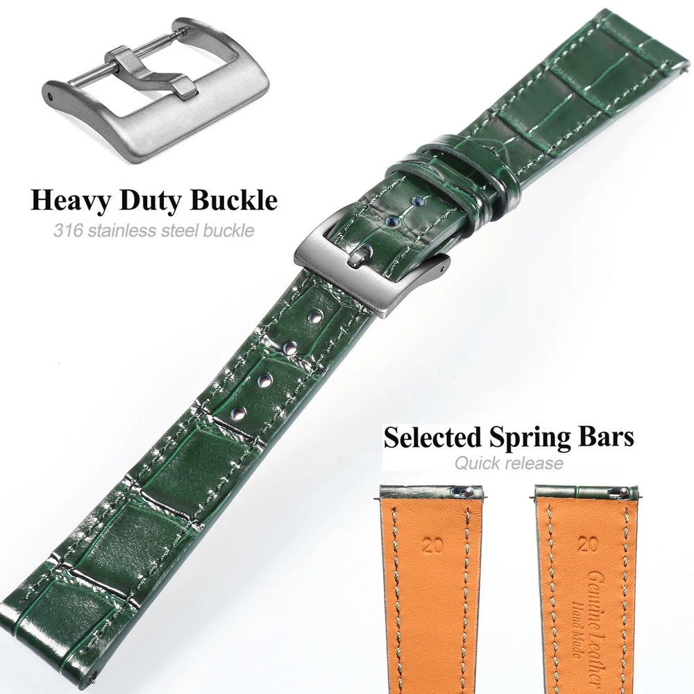 HEMSUT คุณภาพสูงนาฬิกาหนังแท้  - Suede Strap Watch บทวิจารณ์และราคา