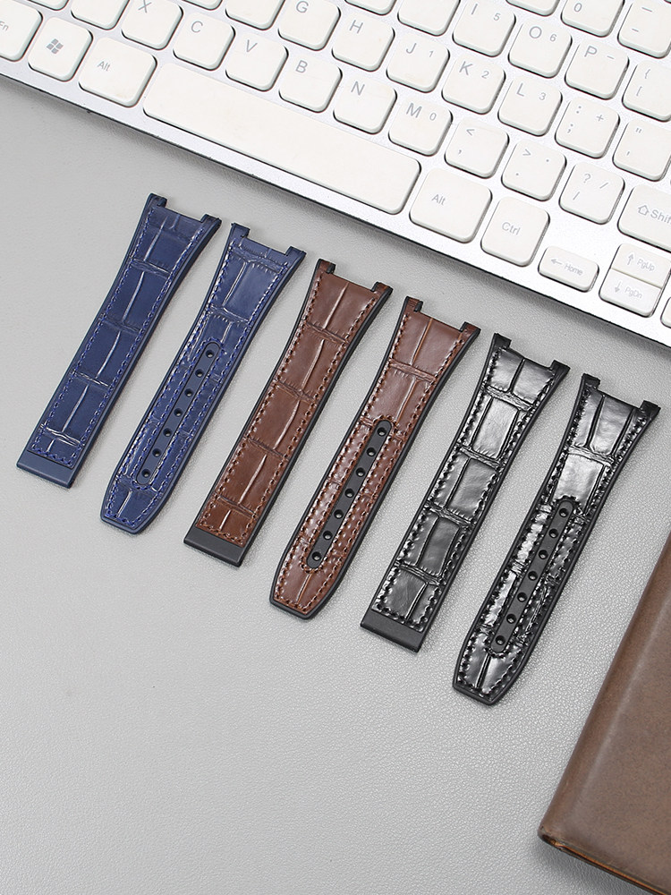 สายนาฬิกาหนังซิลิโคนสำหรับ Ome - Omega Watch Constellation บทวิจารณ์และราคา