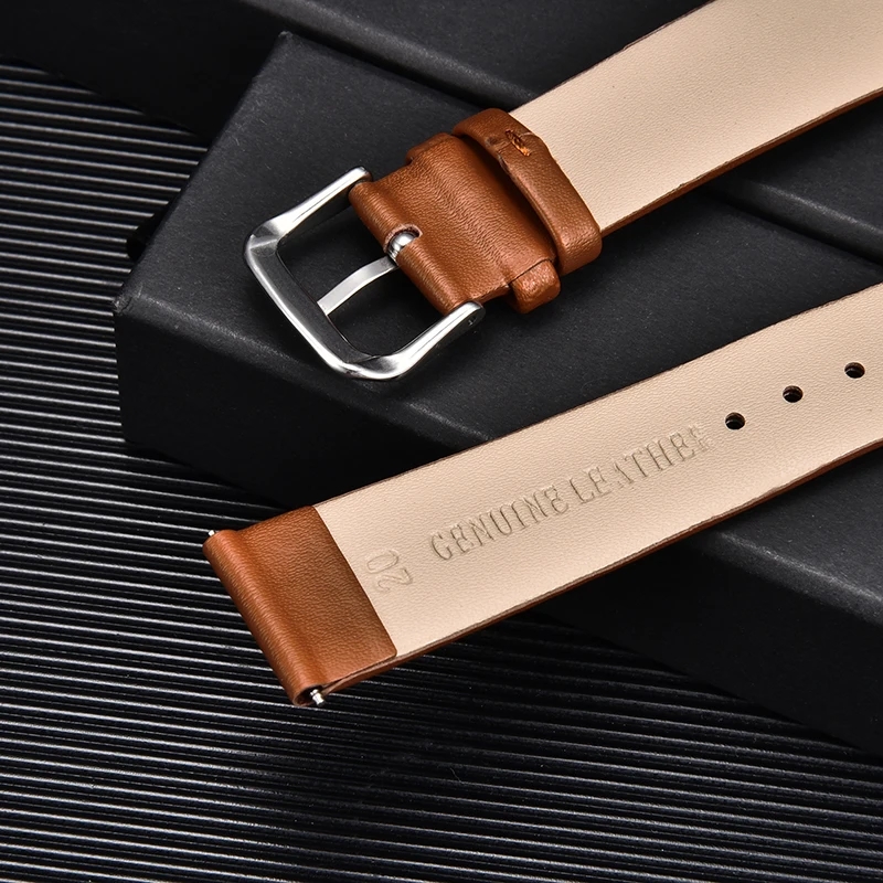 สายนาฬิกาข้อมือหนังลูกวัวแบบบา - Suede Strap Watch บทวิจารณ์และราคา