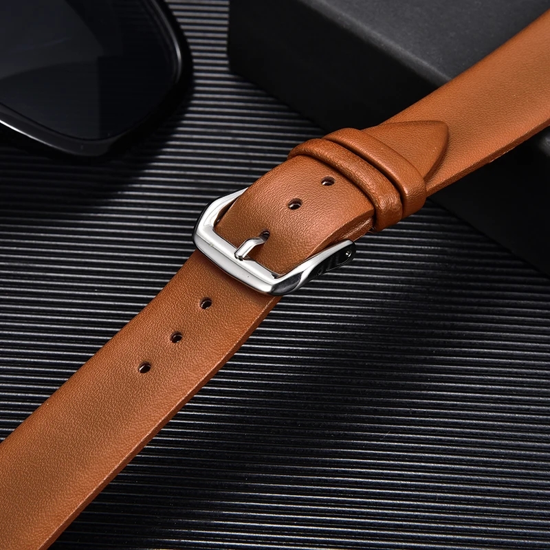 สายนาฬิกาข้อมือหนังลูกวัวแบบบา - Suede Strap Watch บทวิจารณ์และราคา