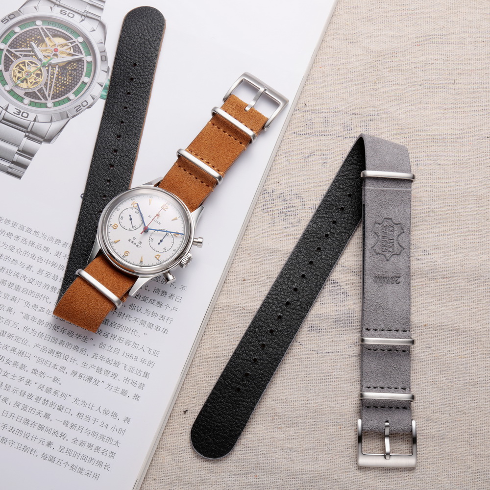 HEMSUT ของแท้นาฬิกาหนัง Band S - Tropic Strap Vintage บทวิจารณ์และราคา