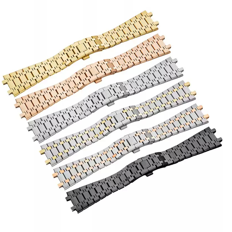 สายนาฬิกา 21 มม.26 มม.ผู้ชายผู - Audemars Piguet Watch Royal Oak บทวิจารณ์และราคา